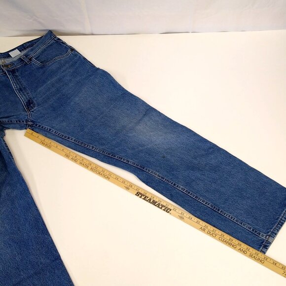 Key Industries Jeans Men W38 Relaxed Fit Heavyweight Enzyme Washed Denim 4876.45 - Picture 11 of 11